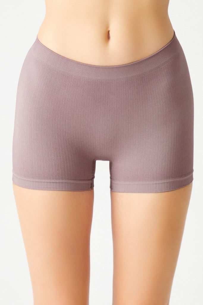 Fitilli Seamless Boxer Külot Mor - Los Ojos