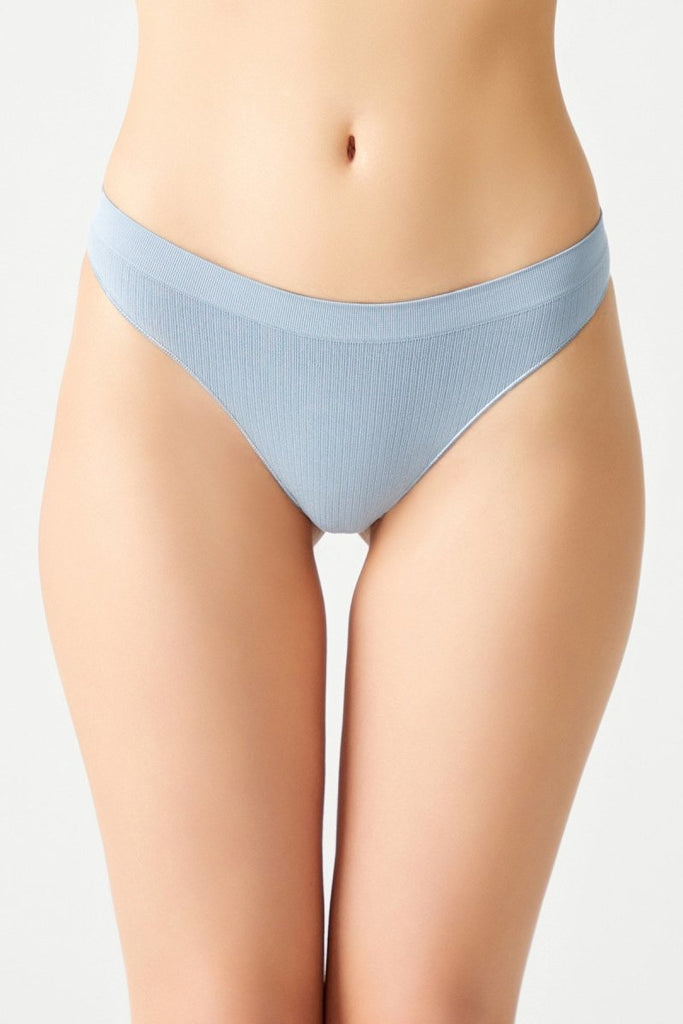 Fitilli Seamless Tanga Külot Mavi - Los Ojos