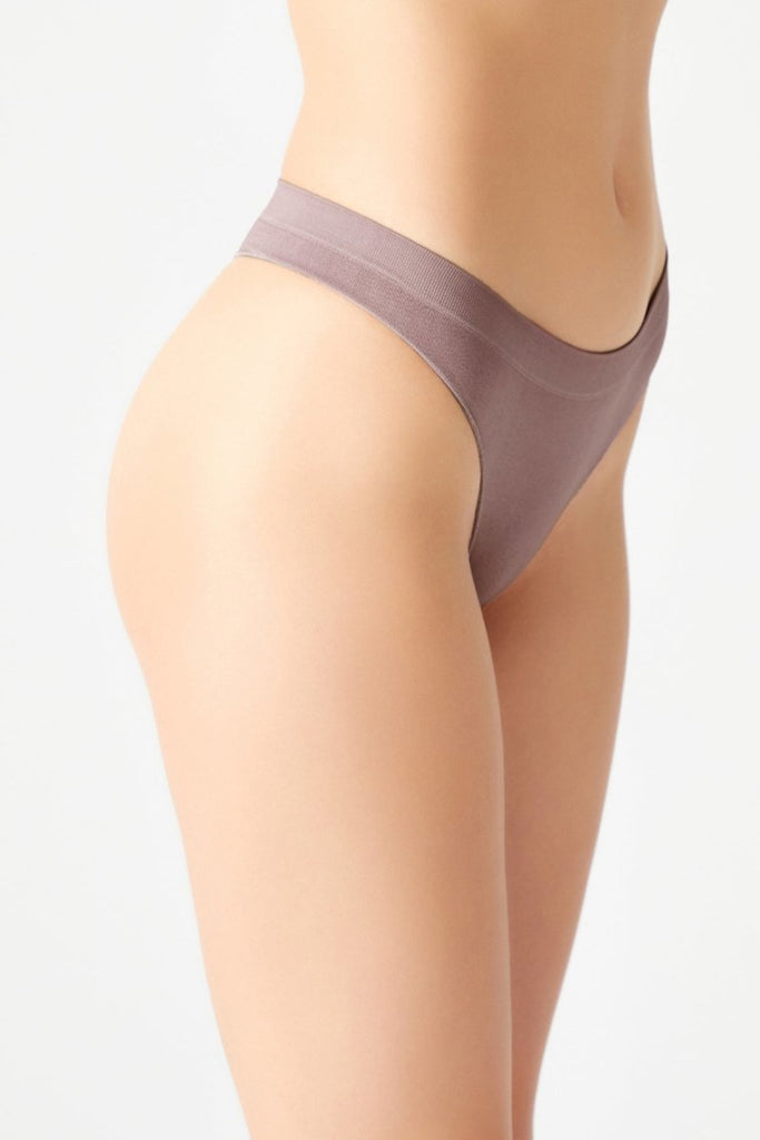 Seamless Tanga Külot Mor - Los Ojos